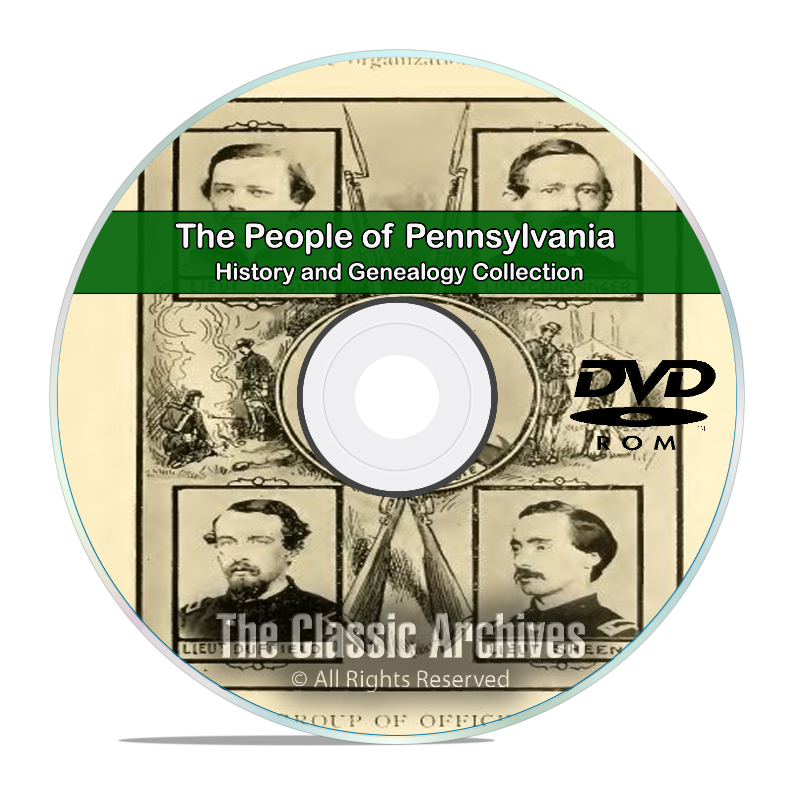 Pennsylvania PA, People Cities Towns, History and Genealogy 91 Books DVD